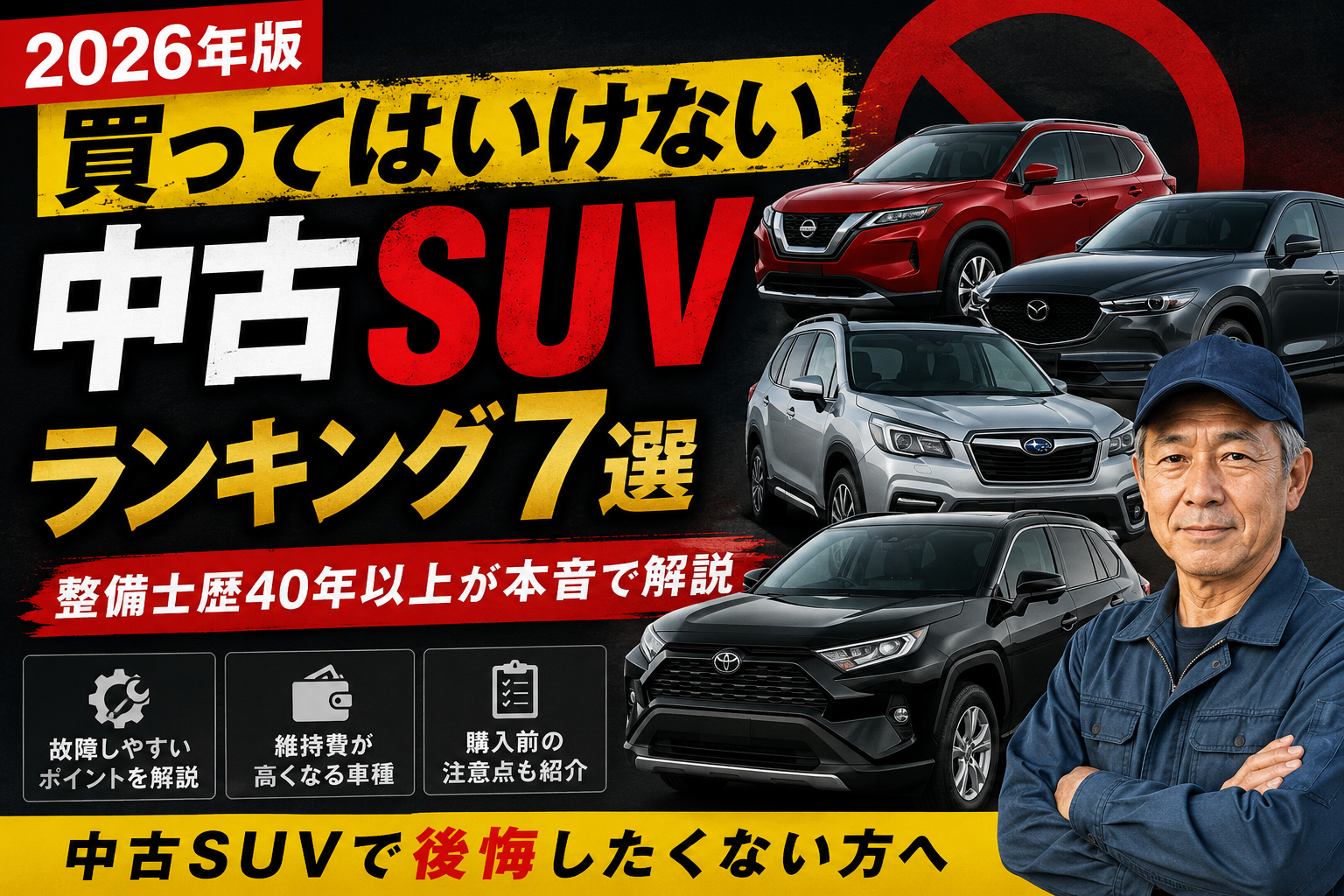 買っては いけない suv